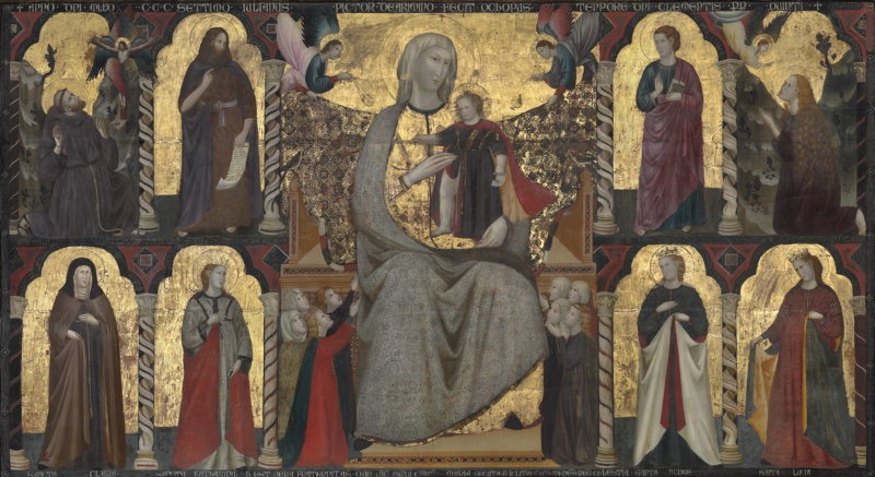 Virgin and Child Enthroned with Saints
